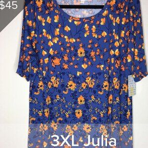 LuLaRoe Julia 3XL NWT